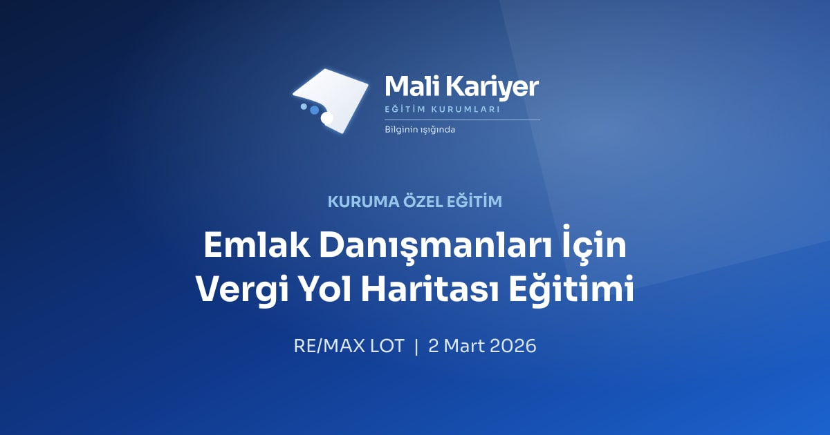 RE/MAX LOT Danışmanlarına Vergi Yol Haritası Eğitimi