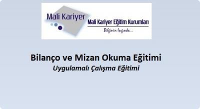 Uygulamalı Bilanço ve Mizan Okuma Eğitimi